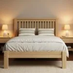 Oak Bed Frame - Image 2