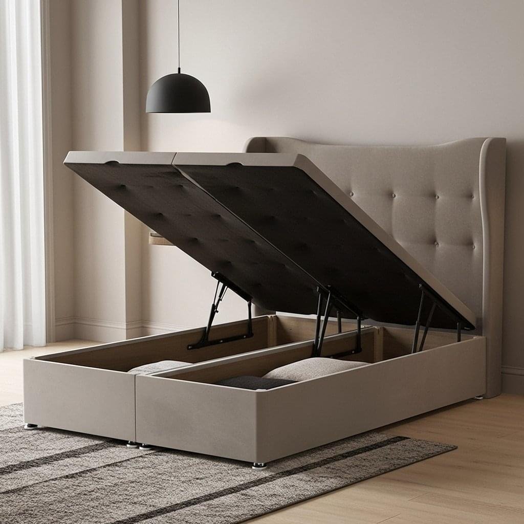 Solid End Ottoman Base - Image 2