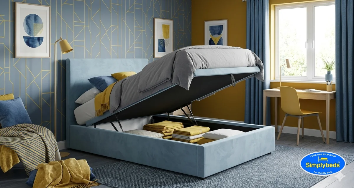 Ottoman Beds are perfect for modern space living