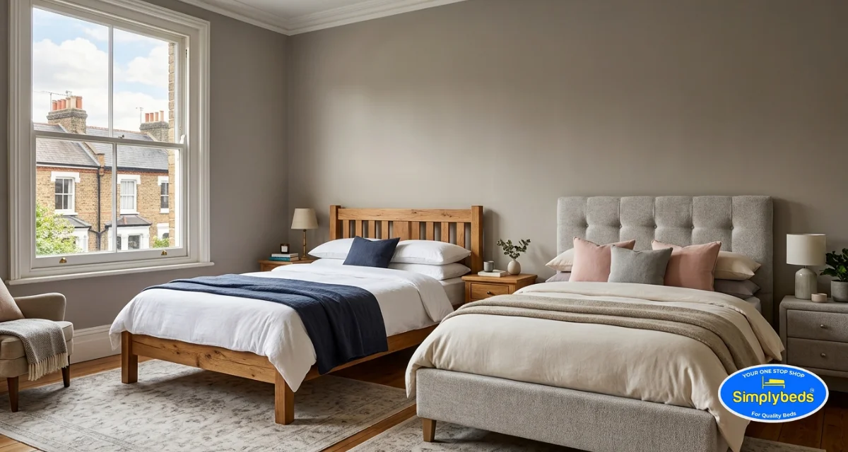 Wooden vs Upholstered Bed Frames