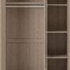 wardrobe open