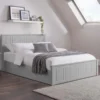 wooden ottoman